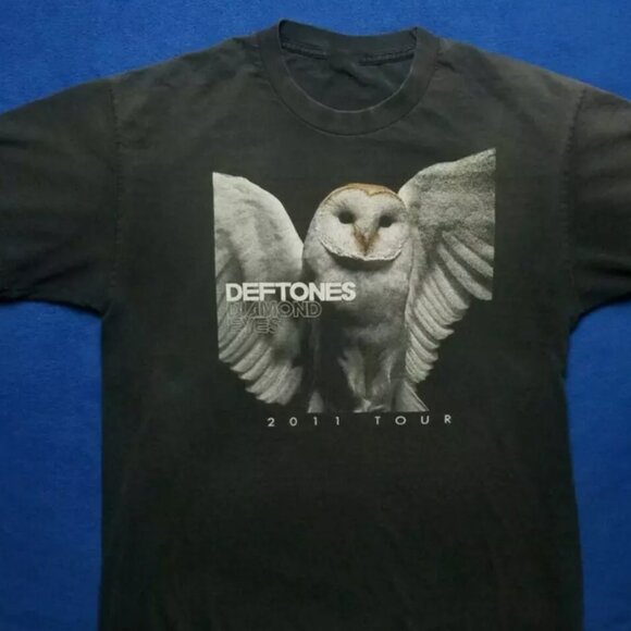 Deftones 2011 Diamond Eyes Tour Shirt Black Men Shirt Tee - Picture 1 of 3